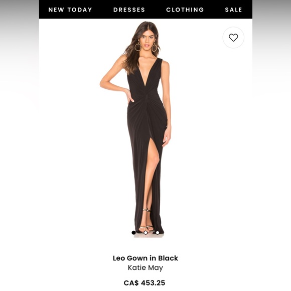 REVOLVE Dresses & Skirts - STUNNING Black Formal Dress